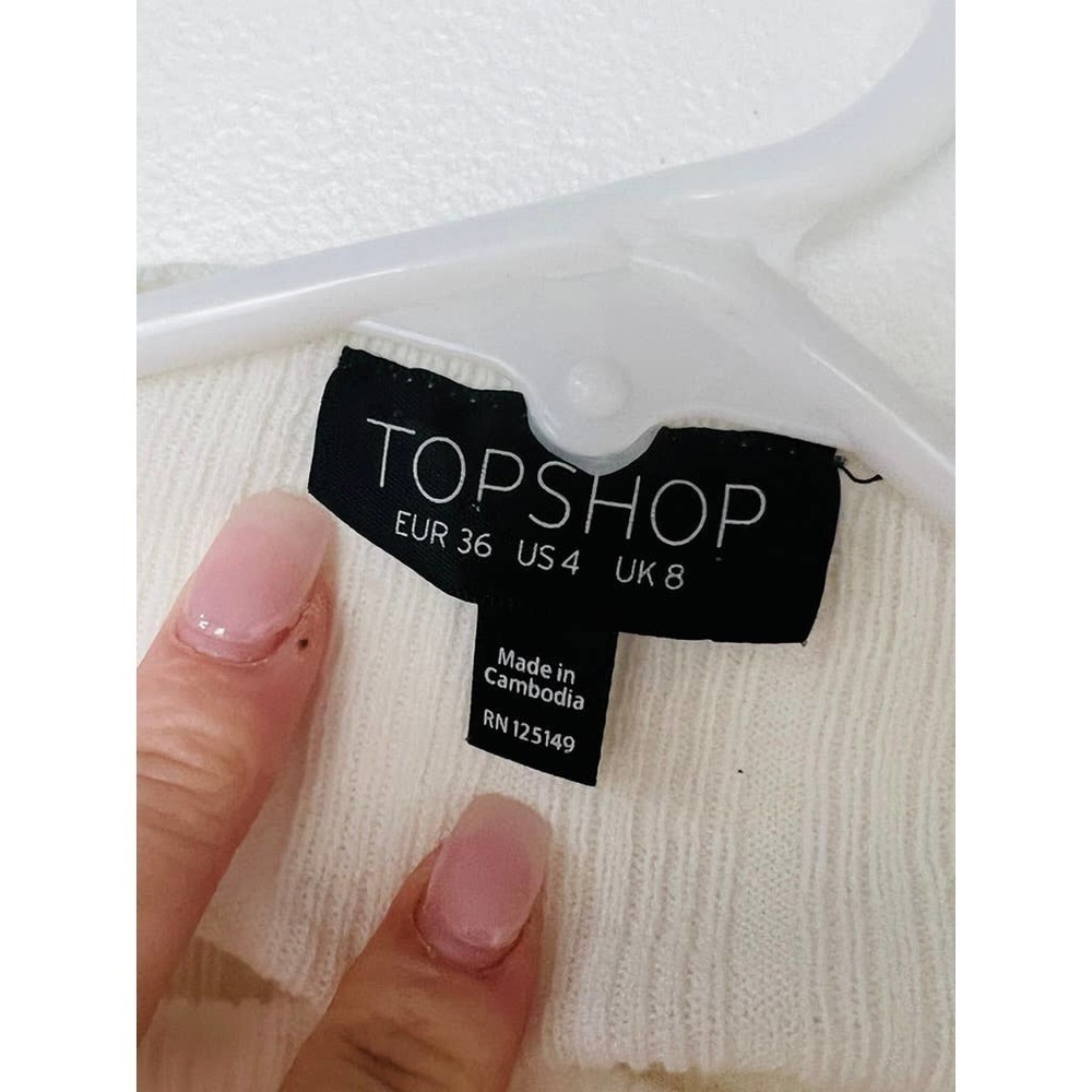 Top Shop Ribbed Long Sleeve - Picture 4 of 6
